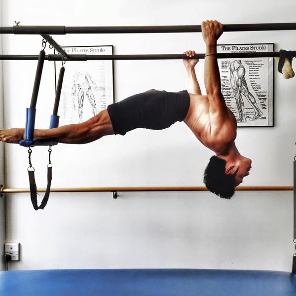 In the Pilates studio